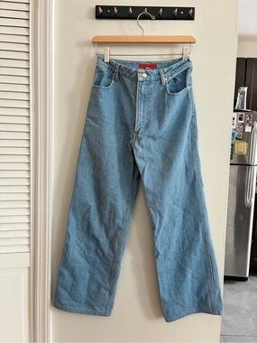 Eckhaus Latta Light Blue Bootcut Men's Jeans